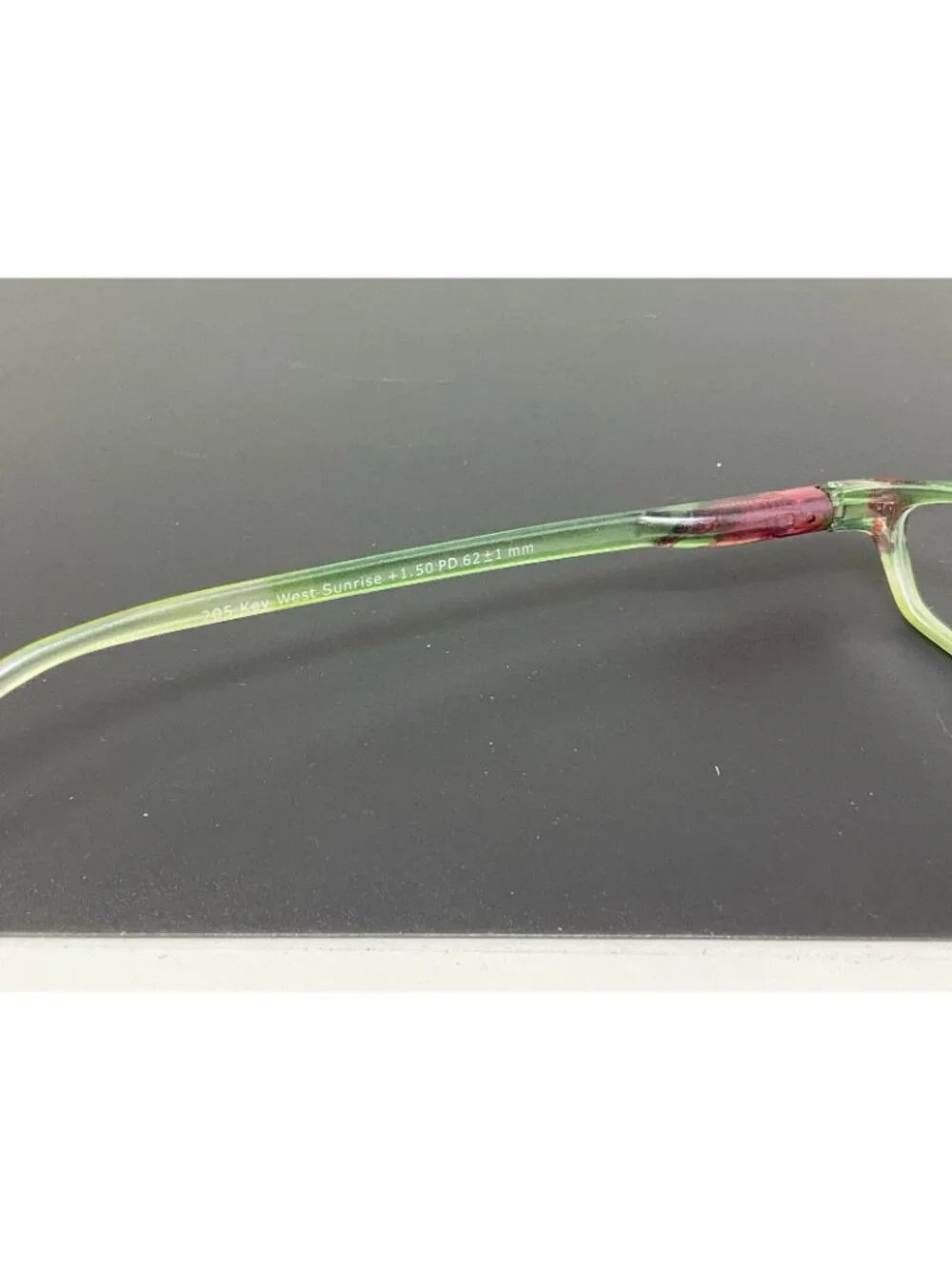 peepers Key West Sunrise Reading Glasses +1.50 Blue/Green Slim Glasses